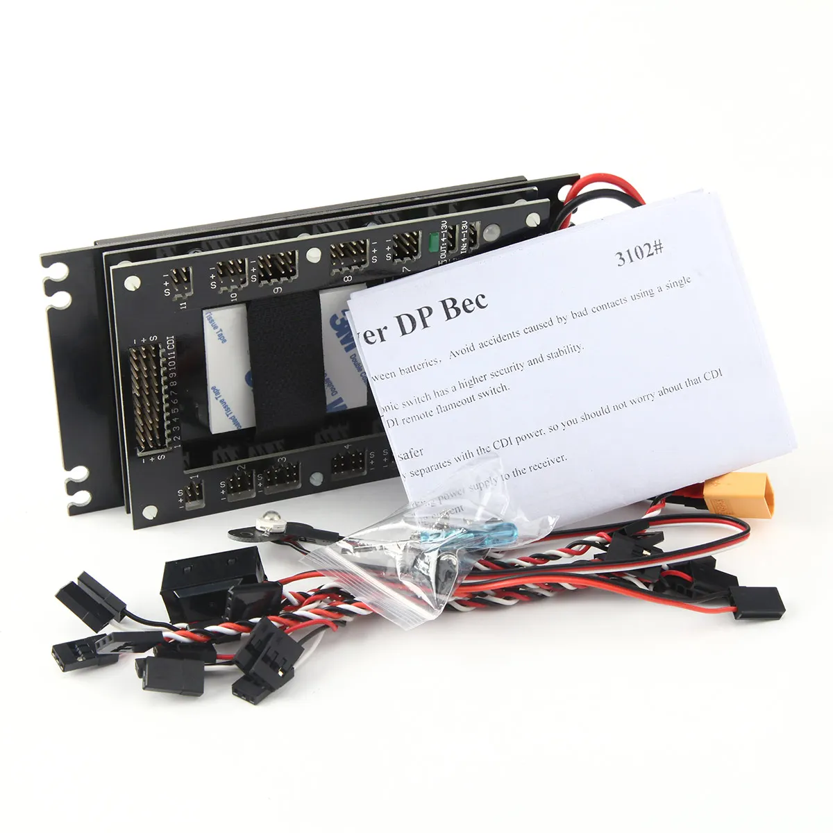 

Плата управления сервоприводом Rccskj E3102 DP со встроенным CDI и BEC