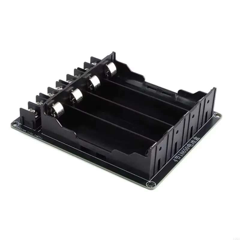 4-Cell 18650 Battery Holder DIY No Weld Design Series Parallel Configuration 