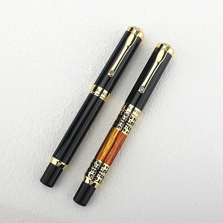 

Business Fountain Pen Full Metal Clip Luxury Pens Student Gift Stationery Office School Supplies Pens for Writing