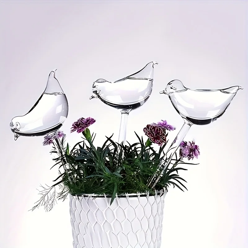 Bird Shape Self-Watering Devices Plastic Automatic Watering Stakes Drip Irrigation Tool for Garden Potted Plants Flowers Bonsa
