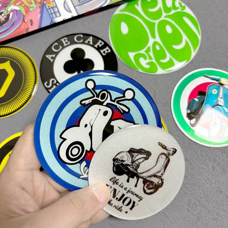 

Suitable for MOTO Soft Rubber Magnetic Decorative Stickers GTS GTV GTA 300 LX 125 150 Sprint RA Waterproof Weakly Magnetic Shell