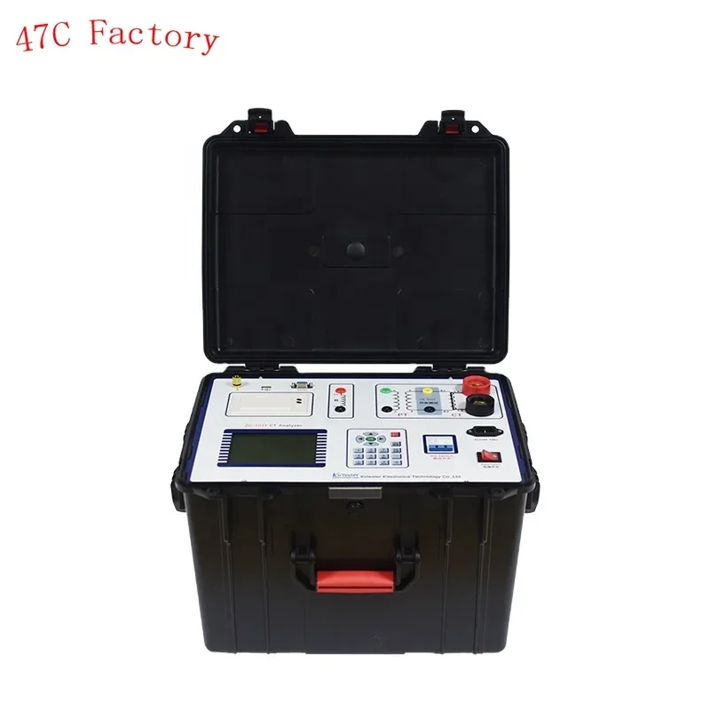 Primary Current Inje ction Set  CT PT Transformer Turn Ratio Polarity Characteristics Tester / Analyzer