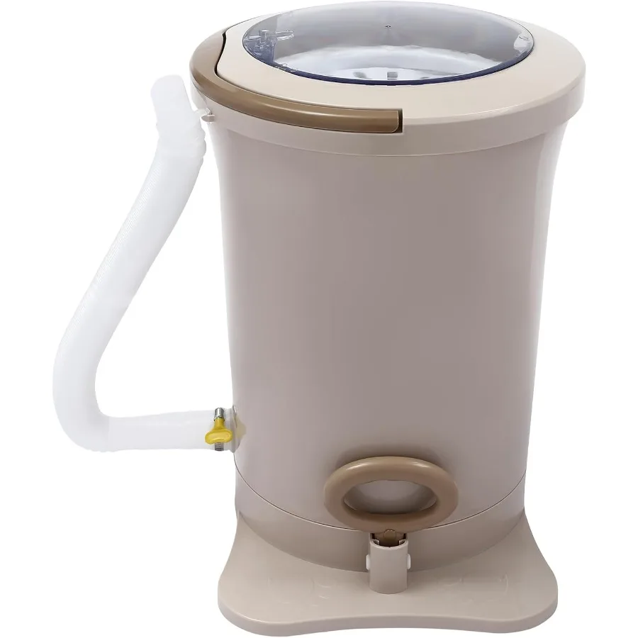 

Manual Clothes Dryer Spinner Portable Non electric Manual Clothes Spinner Laundry Dryer Machines for Camping Traveling Hotel RV