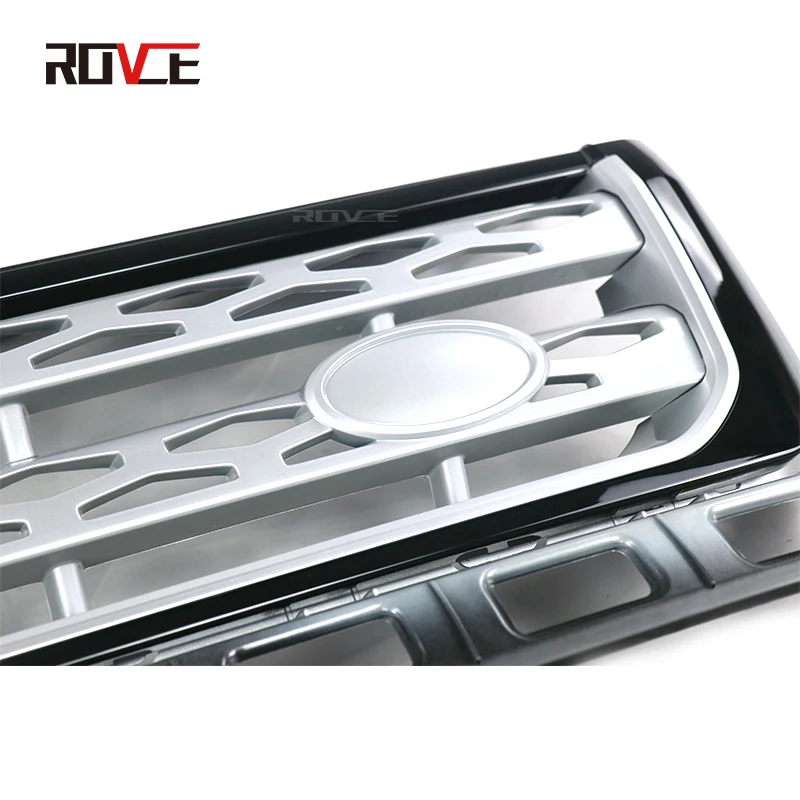 ROVCE Front Grille Bumper Mesh Grill For Land Rover Freelander 2 LR2 2010 2011 2012 2013 2014 2015 2016 Car Accessories ABS