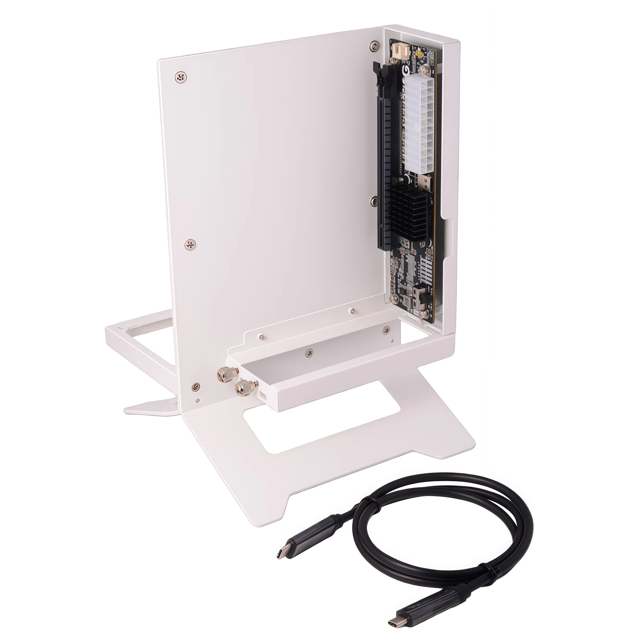 UT4G External Graphics EGPU Adapter USB4/Thunderbolt-4/3 TB3/TB4 to PCIe X16 PCI-E 4.0 X4 GPU Dock NUC ITX STX Laptops Gaming PC