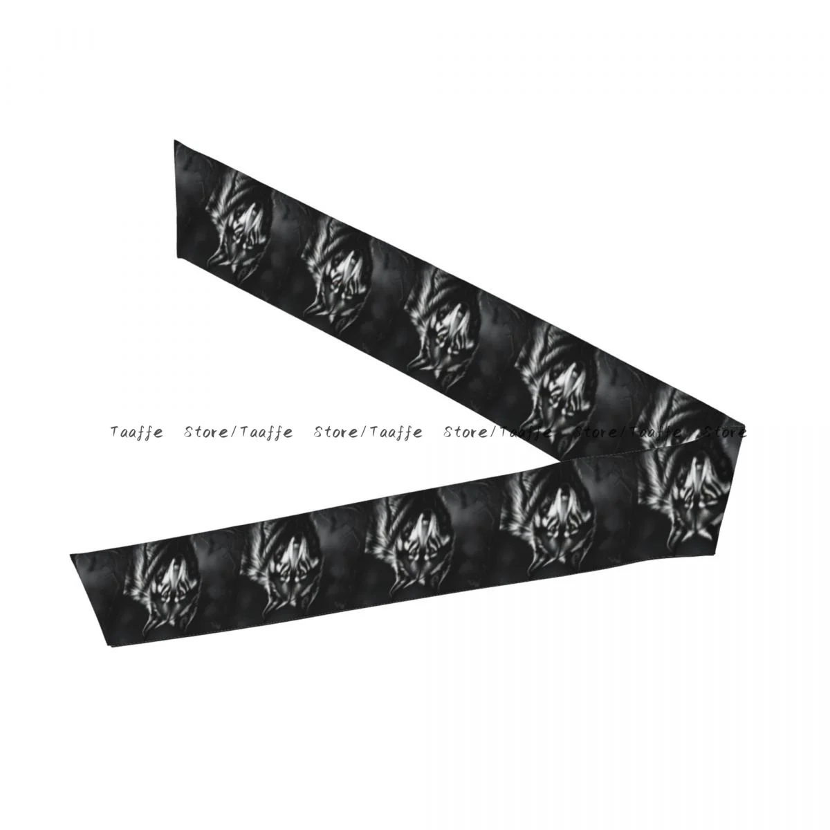 Tie Headbands Wolf Painting Sports Head Band Athletic Sweatband Bandana Sweat Wicking