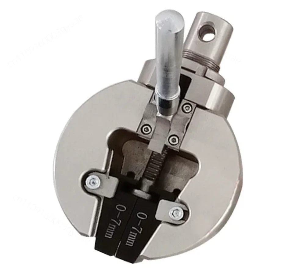 Tension Machine Test Aids: 5T Metal Wedge Clamp, 0-7mm Dumbbell Flat Clamp Tooth Jaws