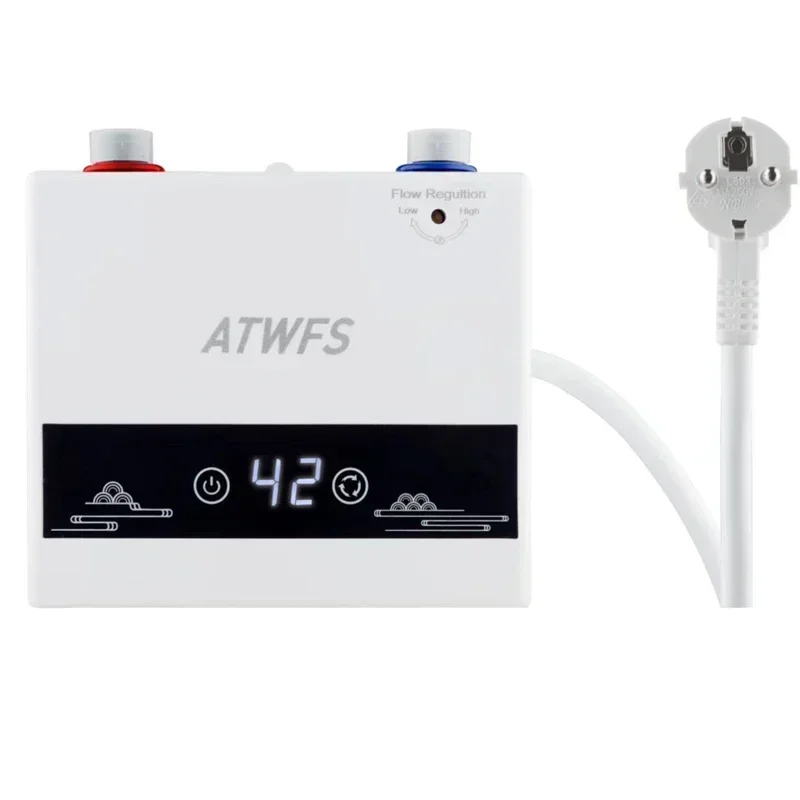 Instant Boiler 220V 4600W Draagbare Elektrische Kachels Voor Badkamer Keuken Warm Water Douche En Thuis Keuken verwarming - afbeelding 2