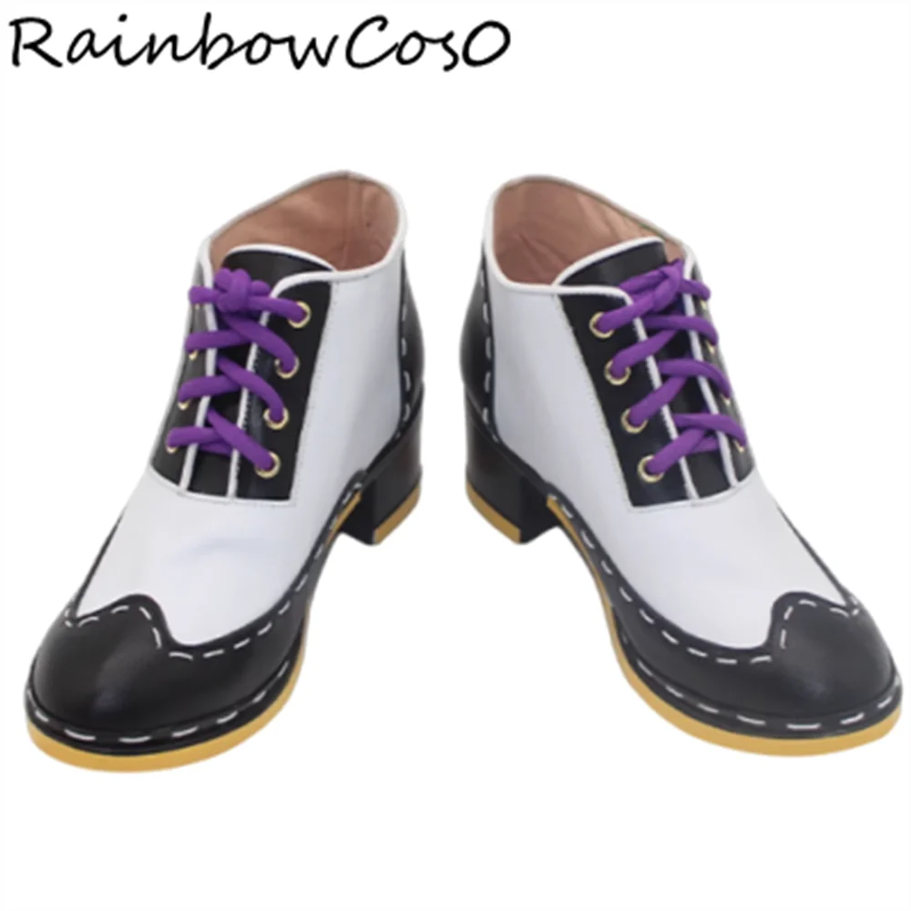 Kamishiro Rui Cosplay Shoes Boots Game Anime Party Halloween RainbowCos0 W5443