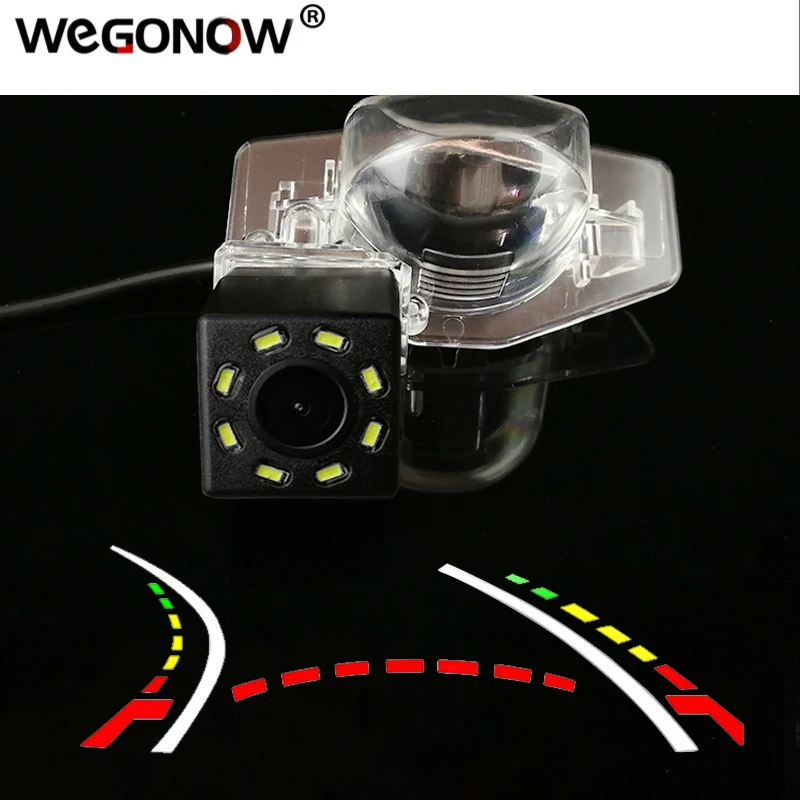 HD Wireless Car CCD Rear Camera Fisheye 12 led dynamic Night Vision For HONDA CRV CR V 2012 2013 2014 2015 Fit Crosstour Odyssey