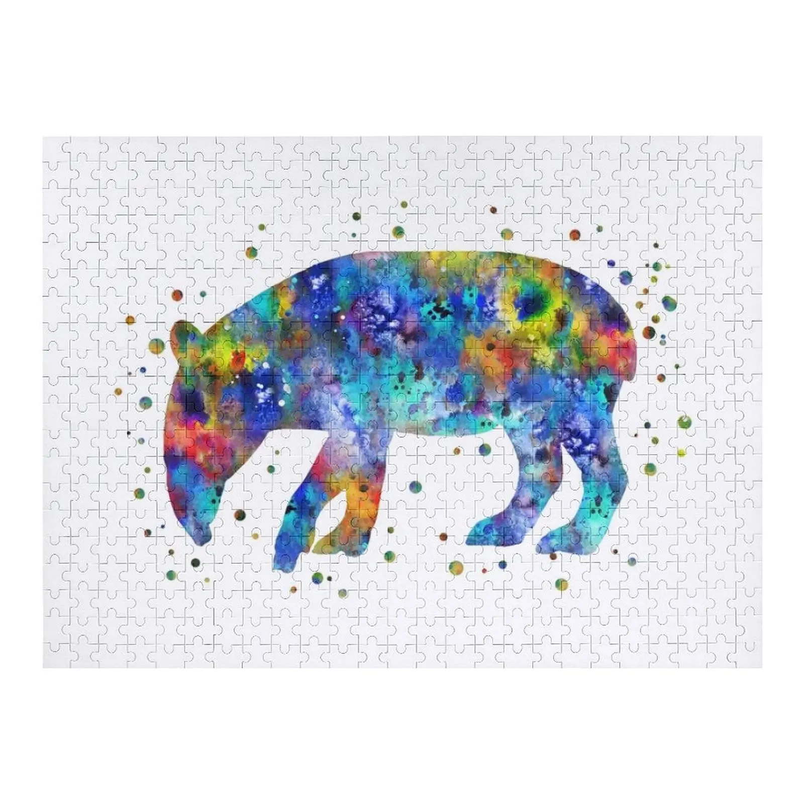 

Пазл Tapir Персонализированный деревянный пазл для взрослых на заказ Настраиваемый подарок ребенку