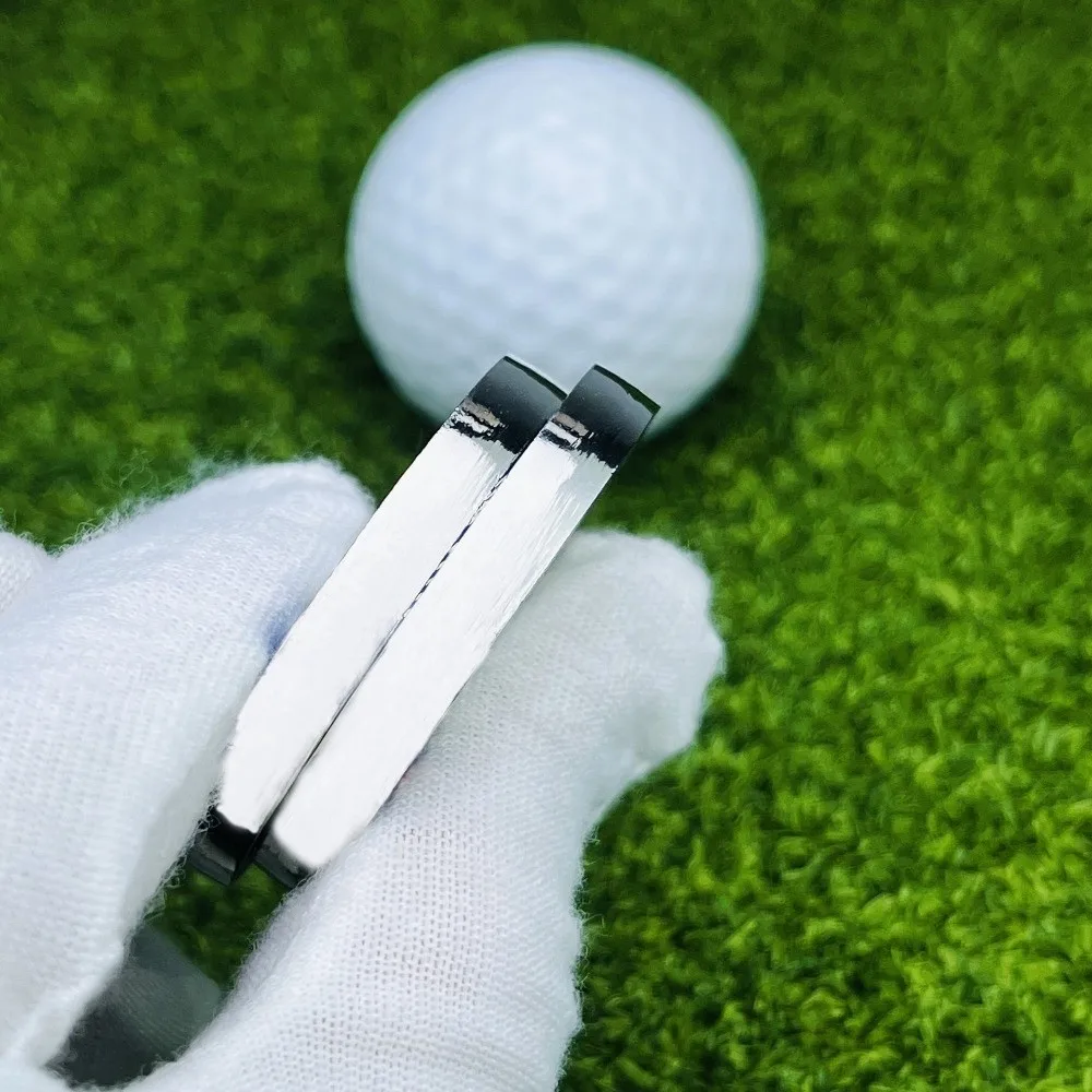 Strumenti da golf ad alta precisione Strumento di allenamento livellatore Indicatore di palline Golf Putt Ball Marker Utilizza facilmente il design versatile Livella a bolla da golf