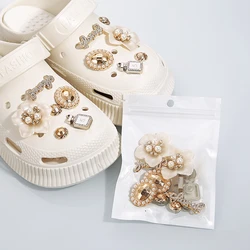 Schuh-Charms für DIY farbige Diamant-Kristall-Schuhschnalle, Dekoration für Schuh-Charm-Zubehör, Kinderparty, Geschenk, Schuhe, Dekorationen