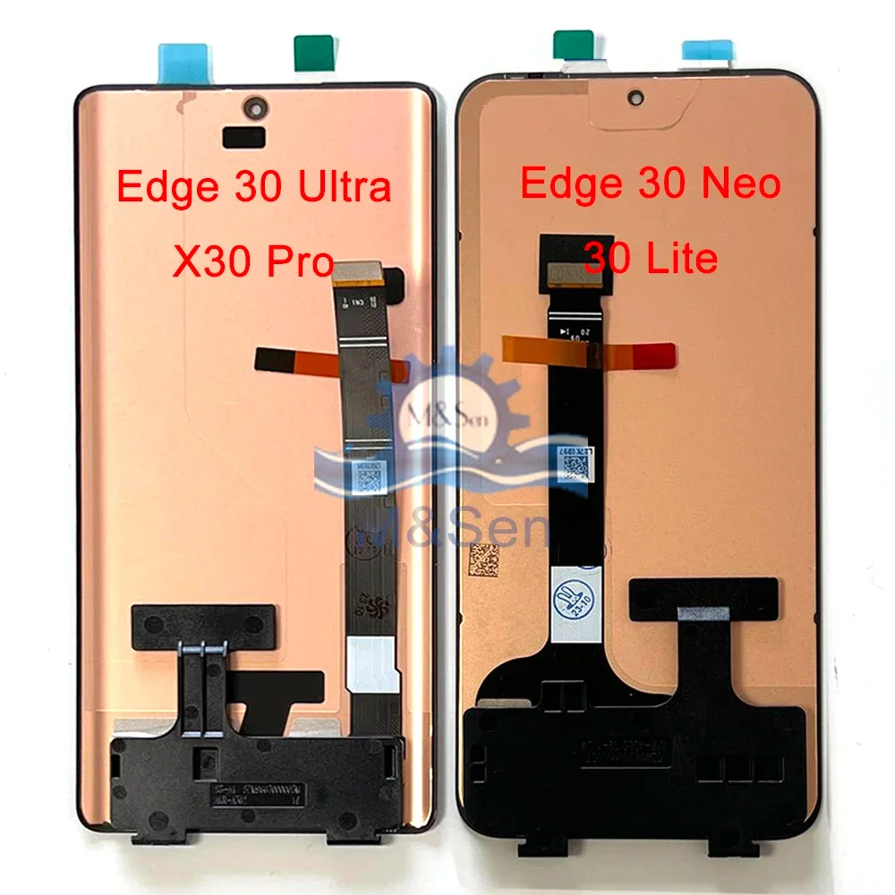 Original Oled For Motorola Edge 30 Fusion/ S30 Pro LCD Screen Display Touch For Edge 30 Ultra Edge 30 NEO/30 Lite X30 Pro Frame