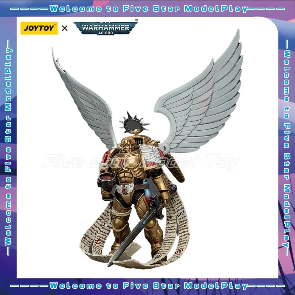 

【FS】JOYTOY Warhammer 40K Scale 1/18 Action Figures Blood AngelsThe Sanguinor with Encarmine Broadsword Models Toys