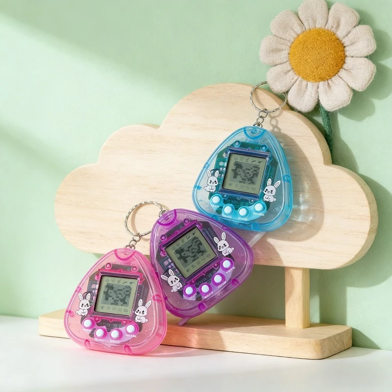 ของเล่นสัตว์เลี้ยงเสมือนจริง 3 มิติแบบอินเทอร์แอคทีฟสุดฮิต - รุ่นนักสะสม - สีฟ้าอควา |   ของขวัญที่สมบูรณ์แบบสำหรับวันหยุดและเกมเมอร์ ของเล่นทามาก็อตจิ