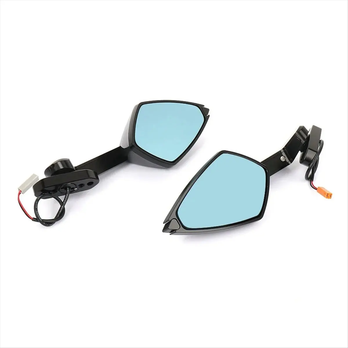 Super Promoção: Acessórios para Motocicletas, Espelhos Retrovisores com Sinalizadores LED para Kawasaki ZX-6R ZX6R ZX10R Ninja 4