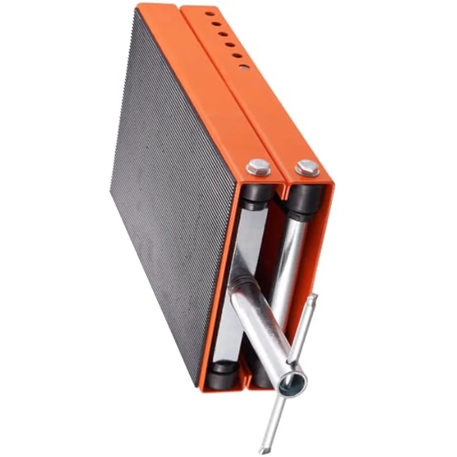 

Happybuy Motorcycle Scissor Lift Jack 1100 LBS Capacity with Adjustable Deck and Safety Pin for Street Cruiser and Touring Bike