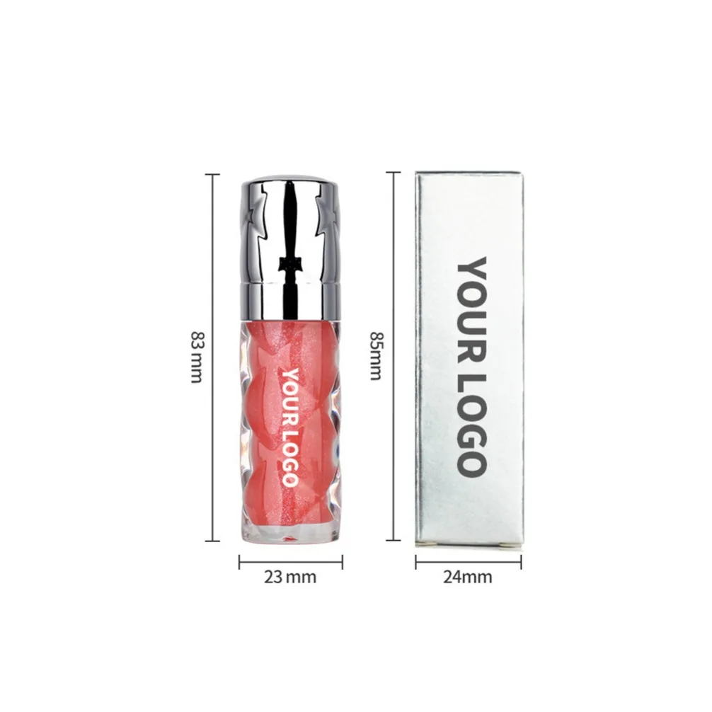 18 Colors Custom Logo Waterproof Moisturizing Vegan Lip Gloss Shimmer Private Label Makeup Lipgloss Wholesale Mac Cosmetics