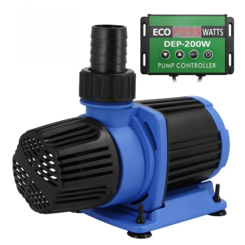 Multifunctional 15000L/H Aquarium DC Controllable Return Pump Sine Wave Submersible Waterfall Aquarium Water Pump