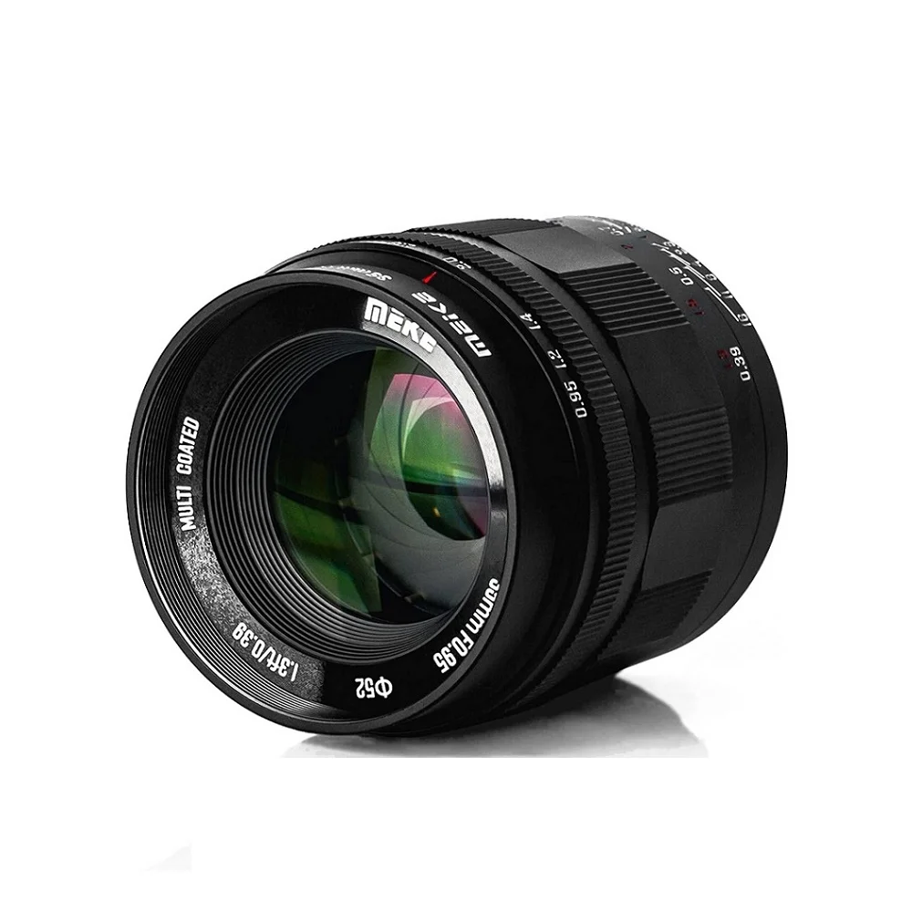 Meike 35mm f0.95 Manual Focus Fixed Lens APS-C for Canon EF-M Sony E Mount Fujifilm X Mount for Nikon Z-Mount for MFT M4/3