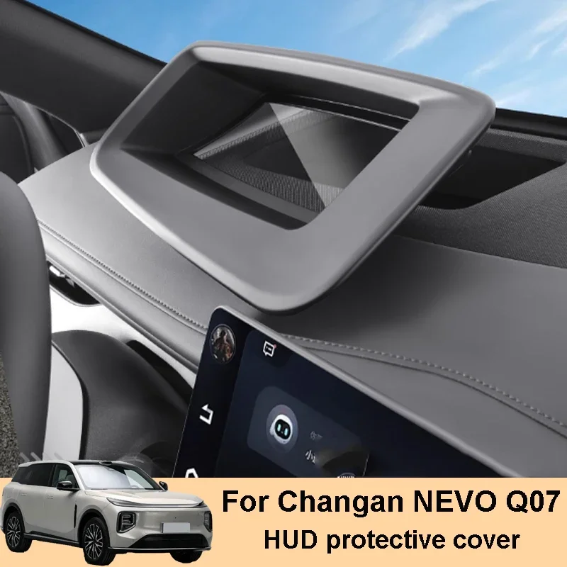 For Changan Nevo Q07 2025 2026 Head Up Display Protective Cover HUD Dust Protection Cover Accessories Decoration