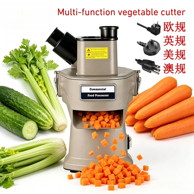 multi-functional commercial vegetable cutter Electric shredding slicing dicer Vegetable cooking machine
