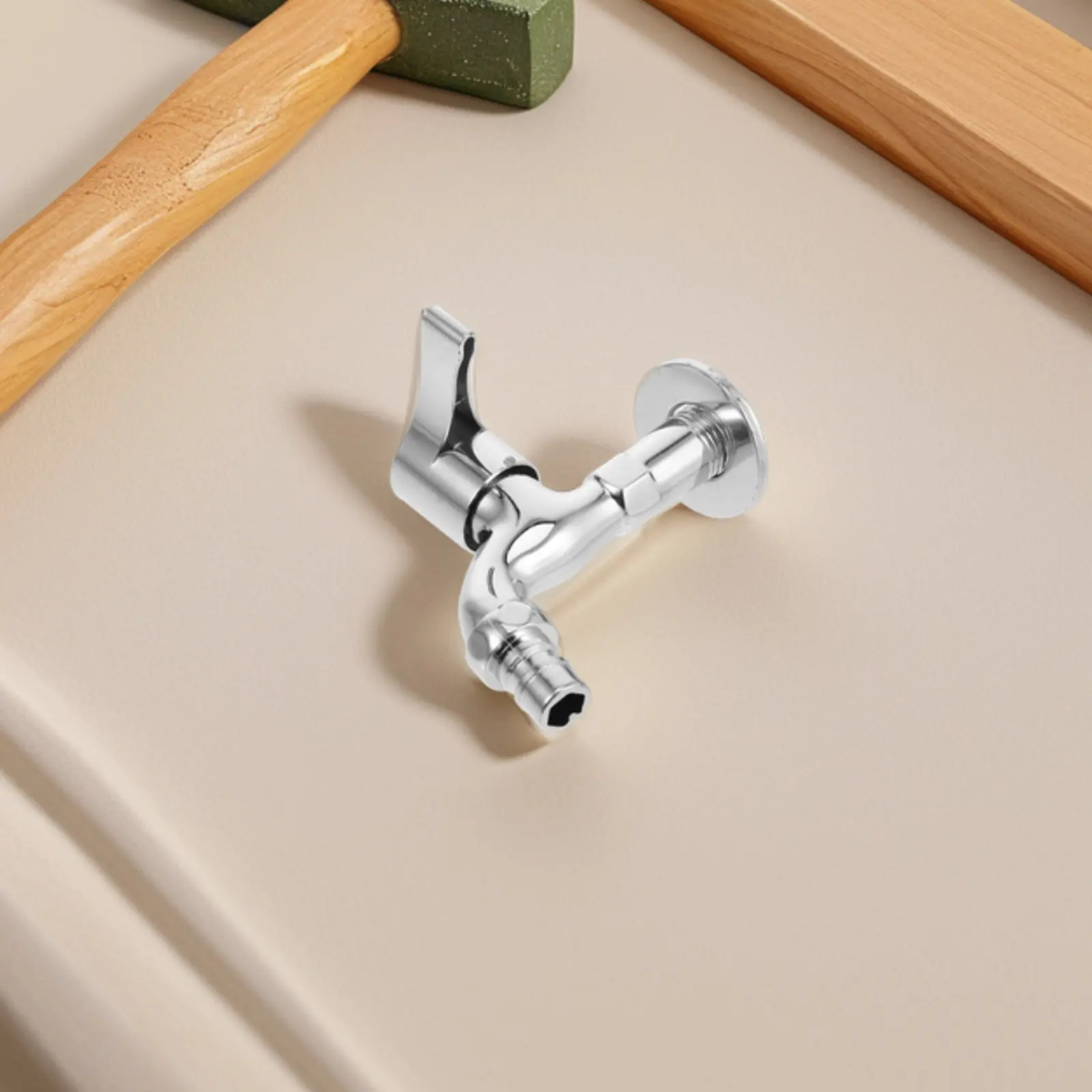 Extended Quick Open Thick Design Durable Reliable Cold Water Faucet Wall Mounted Camper Basin Outside Utility Sink Washing