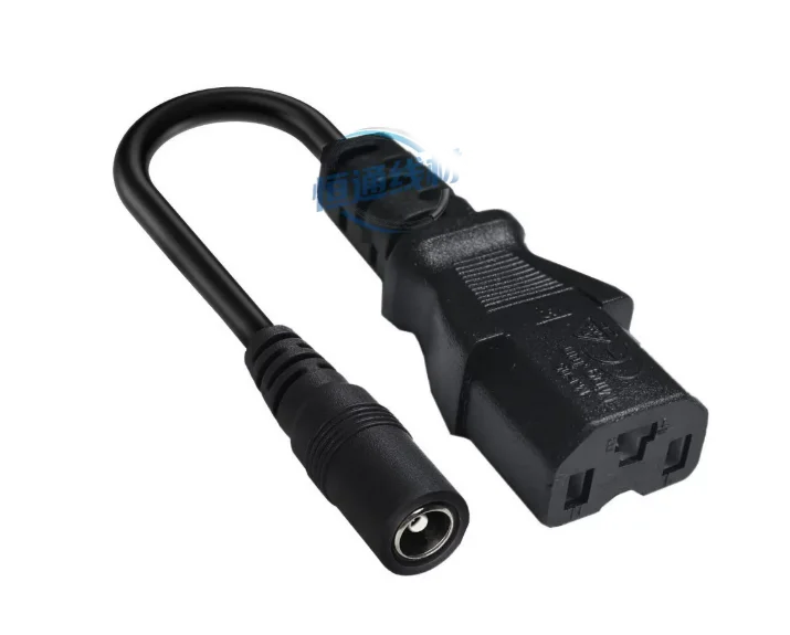 DC5.5*2.1mm  to XLR connector power bar aviation connector RCA balanced vehicle power charging adapter cable 15cm