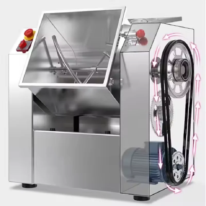 ماكينة صنع العجين التجارية متعددة الوظائف الأوتوماتيكية بالكامل ماكينة تجهيز العجين