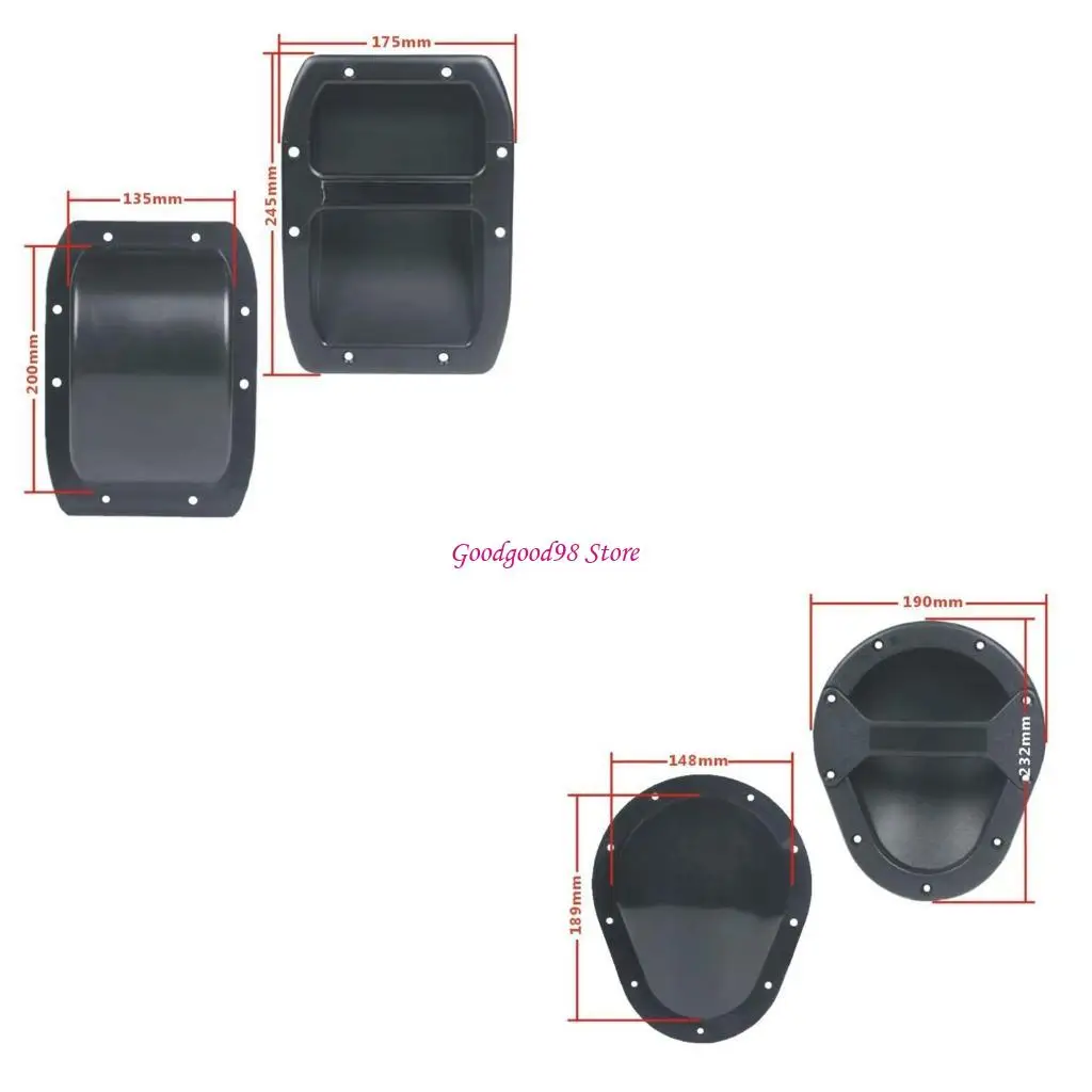 

Stage Speakers Cabinet Handle Professional Sound Equipment ABS Accessory W8EC