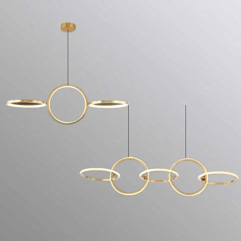 

Modern Luxury LED Pendant Lights for Dining Room Ceiling Hanging Chandelier with Indoor Lighting for Living Room