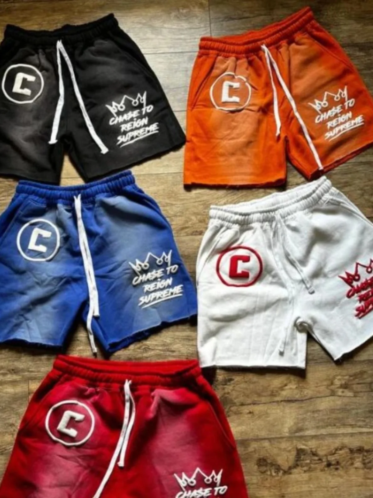 

Men's And Women's Printed Foam Cotton Thiened Cropped Pants Faionable Casual Straight Leg Pants for Daily Wear