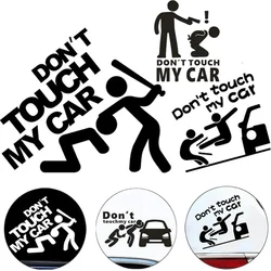 Creative Don't Touch My Car Decals - Funny Exterior Auto Decals for  Window Accessories