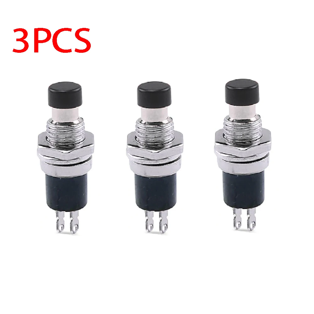 

High Performance Momentary Push Button Switch with ON (OFF) Function SPST Normally Closed Contacts Model 3 Pack