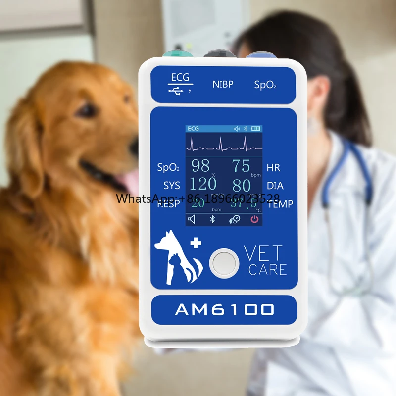 Blood pressure meter dogs cats Multiparameter monitor Veterinary monitor