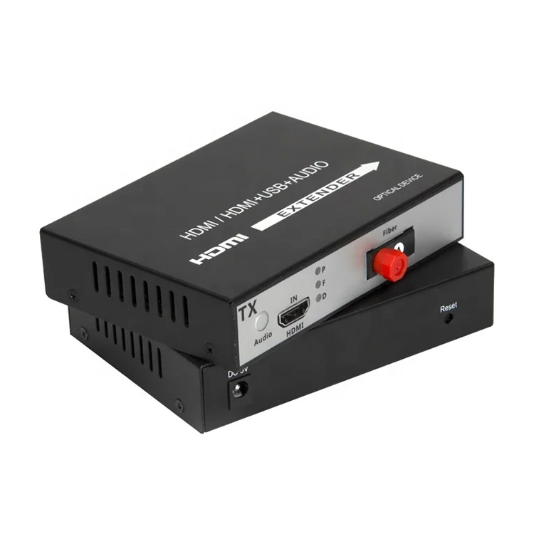 H D M I-FC/SC Audio video optical terminal H D M I optical transceiver converter Optical extender 1080P1 pair