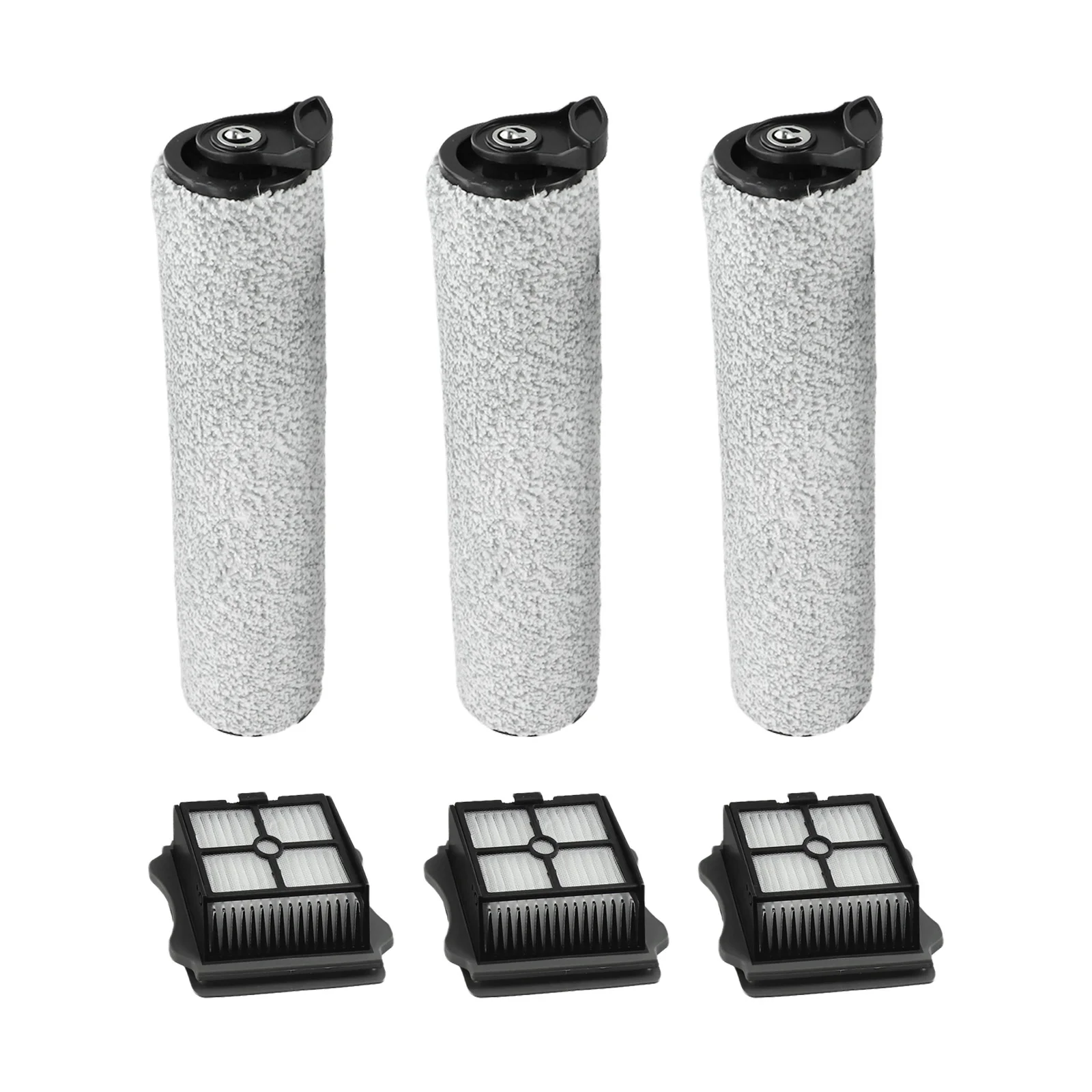 

Compatible Roller Brush and Filter Parts for Tineco For Floor ONE S3 Wet Dry Vacuum Cleaner for Dust and Pet Hair Removal