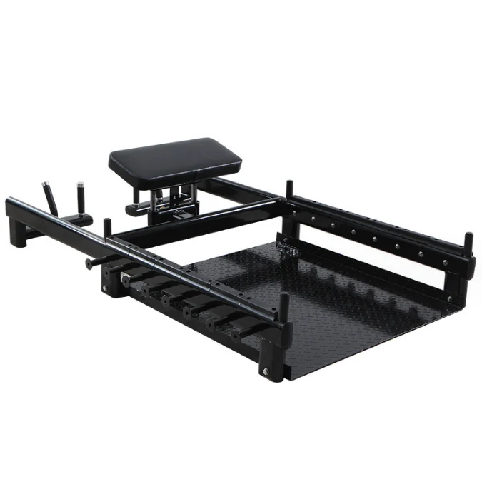 Máquina de Ejercicios para Glúteos, Máquina de Musculación, Máquina Multifuncional para Entrenamiento de Cadera, Máquina de Empuje de Cadera con Peso Libre