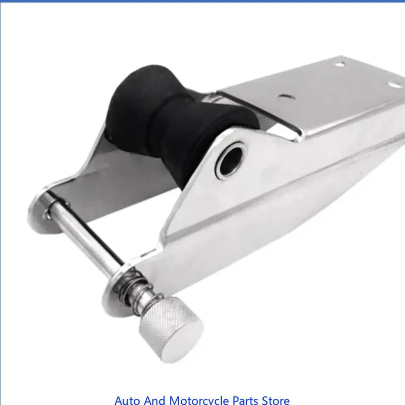 

P9FD Stainless Rollers Fixed Holder Bracket Boat Roller Bracket with Quick Release Pin Marine Accessories