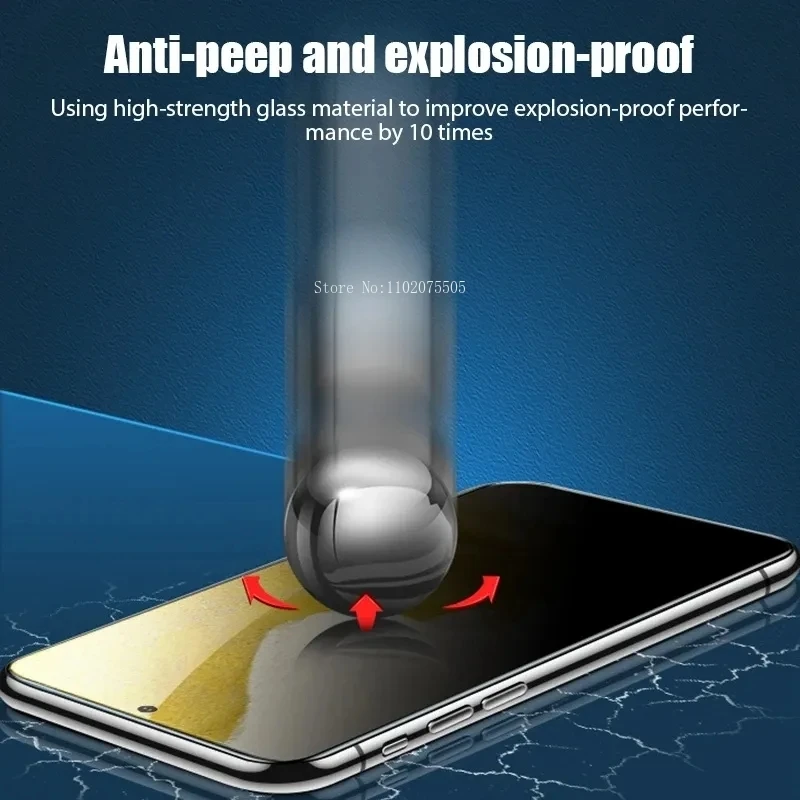 Full coverage protector  Privacy Screen Protector for Samsung Galaxy M31S M40S M51 M62 M53 M52 5G Anti-spy Tempered Glass Films