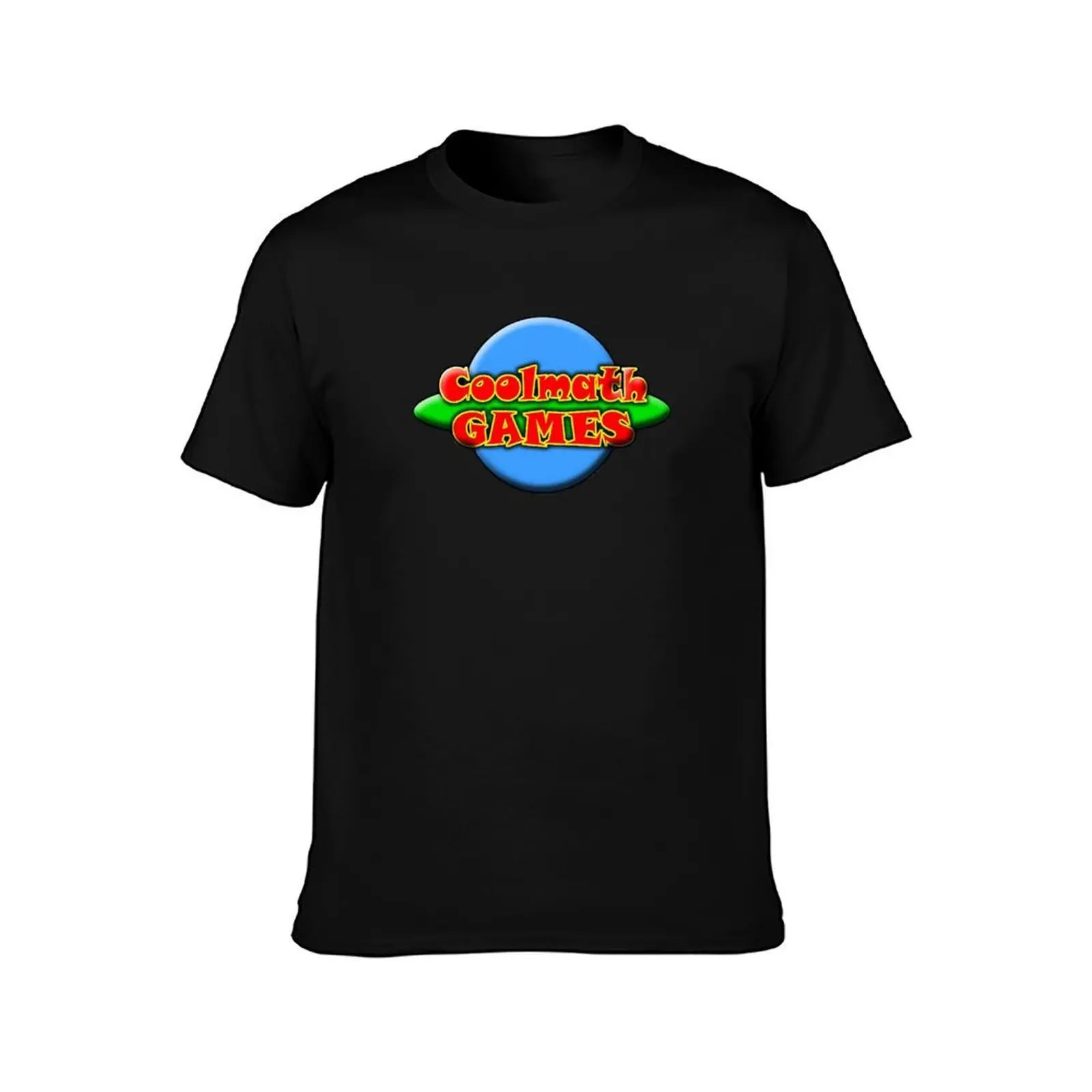 Cool Math Games T-Shirt Summer Casual Cotton Tee Oversized Streetwear Tops Vintage Graphic Print Loose Fit Short Sleeve