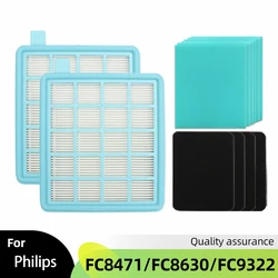 Sostituzione del filtro Hepa lavabile per Philips FC8471 FC8630 FC9322 accessori per aspirapolvere filtro Hepa