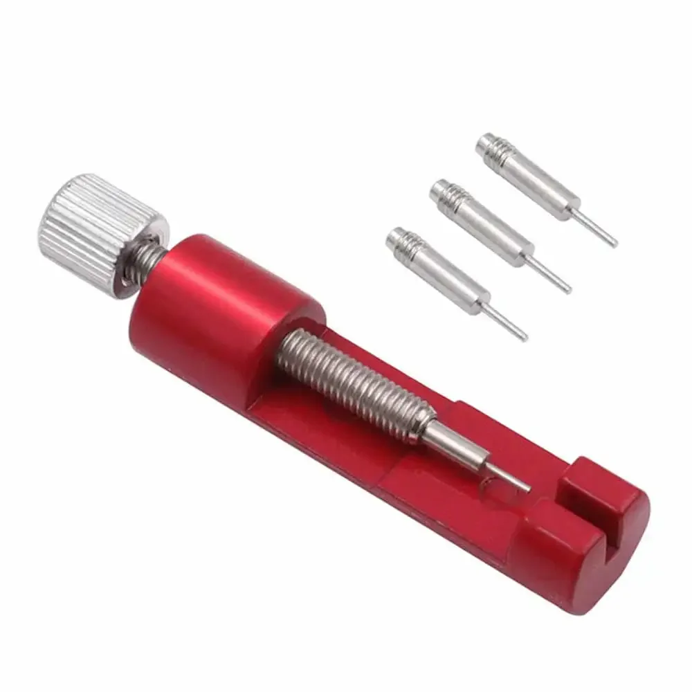 

Watchmakers DIY Portable Watch Repair Band Tool for Strap Size Adjustment with 3 Pins Replacement Link Removal