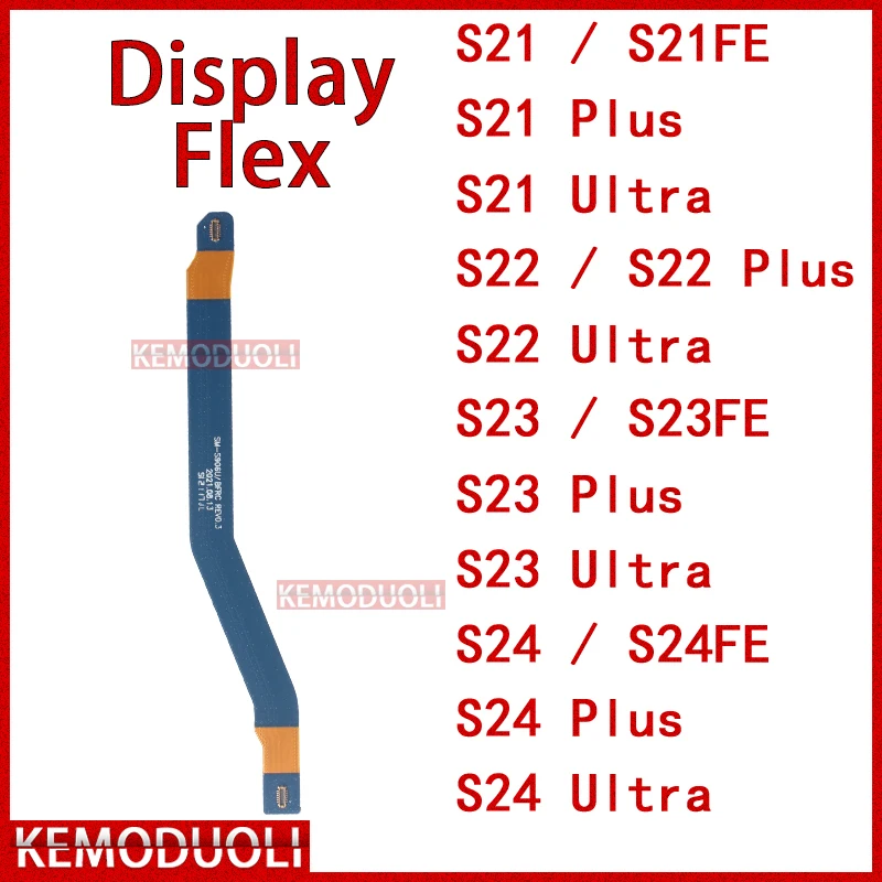 

Гибкая сигнальная антенна для Samsung Galaxy S22 S21 S24 S23 Plus Fe Ultra G998 S908 S918 S928 WiFi FPC Кабельный разъем на плате