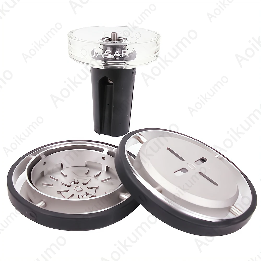 مجموعة جروميت من وعاء الشيشة الزجاجي المصنوع من السيليكون وإكسسوارات الشيشة ذات الرأس الحراري النهائي #3