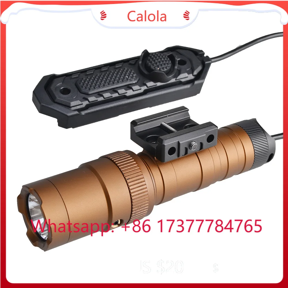 2000LMS 2-in-1 Professional Tactical Flashlight Waterproof LED Light with ML PT Quick Release Mount for Hunting