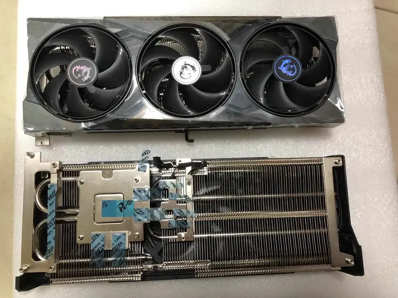 

The Cooler Radiator for MSI RTX5060 GAMING TRIO OC Graphic Card
