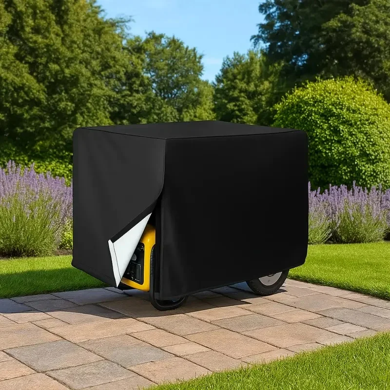 غطاء المولدات شديد التحمل - متوافق مع معظم الموديلات، يوفر حماية موثوقة ضد المطر والثلج والحطام #5