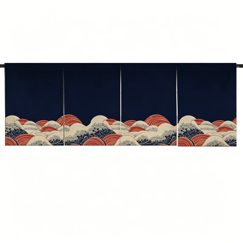 Rideau de porte japonais Noren - Noren Curtain Doorway avis et prix